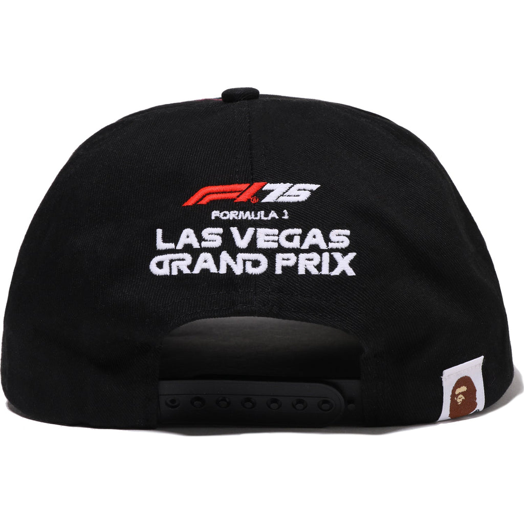BAPE X F1LV CAMO APE HEAD CAP MENS