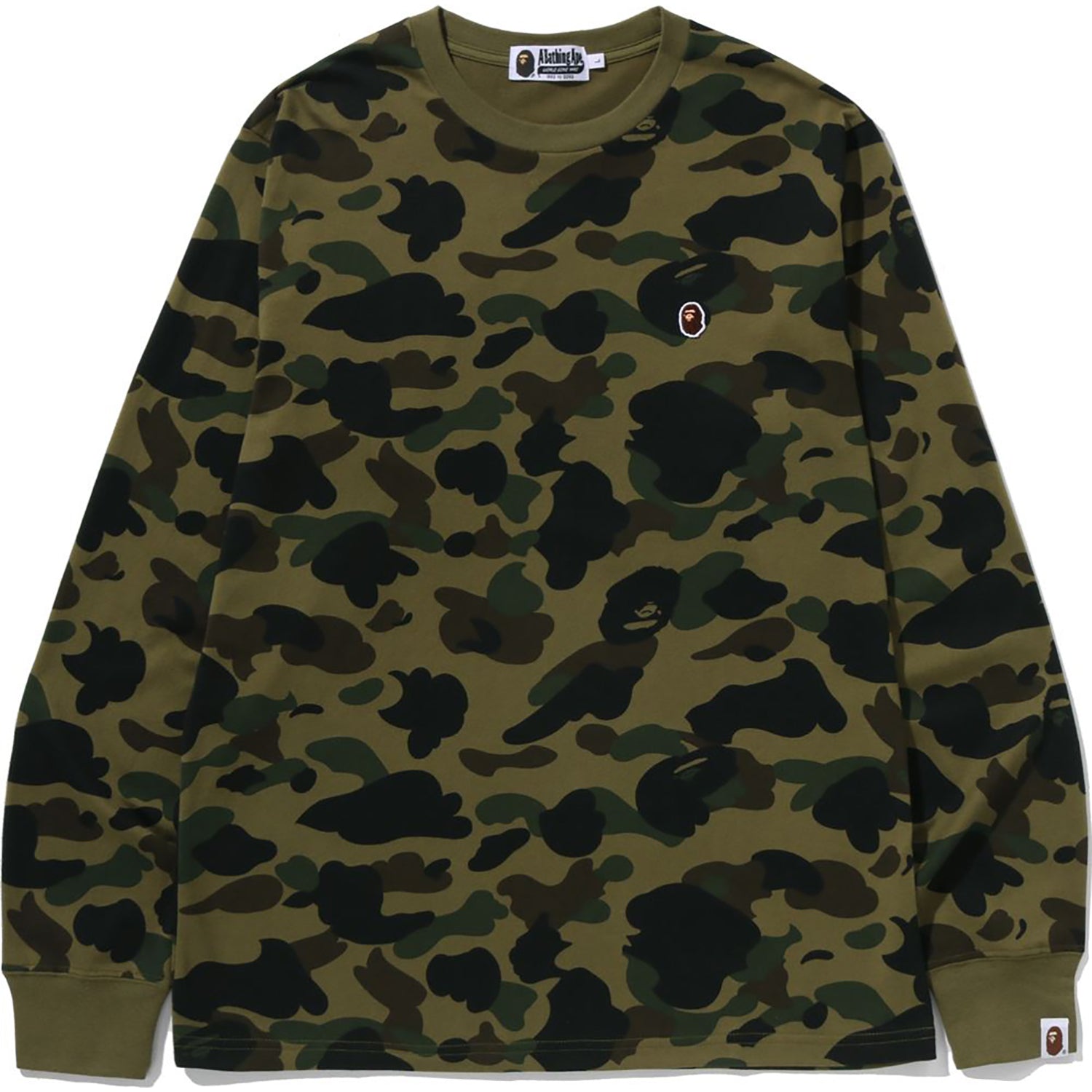 1ST CAMO ONE POINT LS TEE MENS