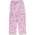 COLOR CAMO STRAIGHT SWEAT PANTS LADIES