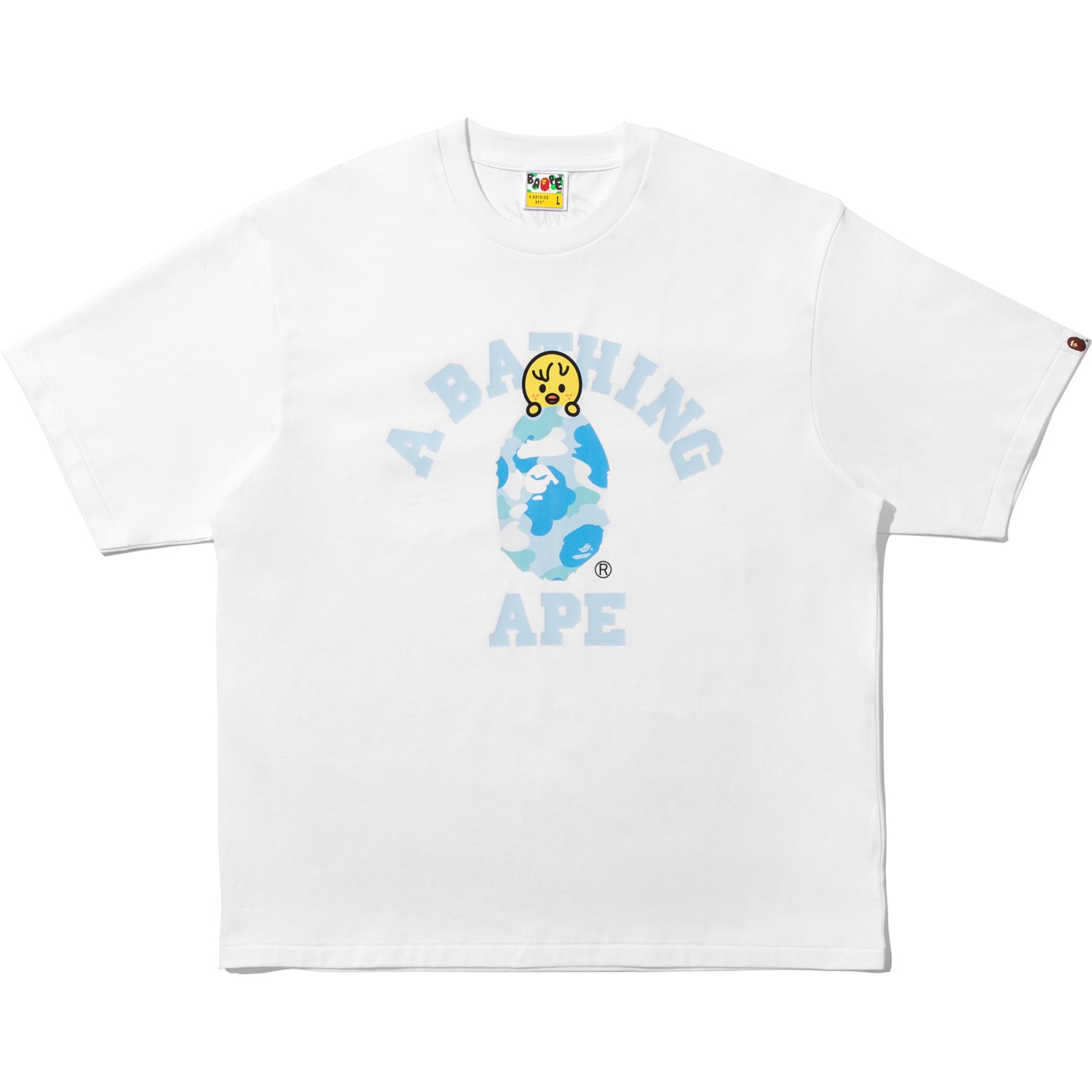 BAPE X STRAY KIDS BBOKARI COLLEGE TEE MENS