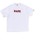 HAND DRAW BAPE LOGO RELAXED FIT TEE MENS
